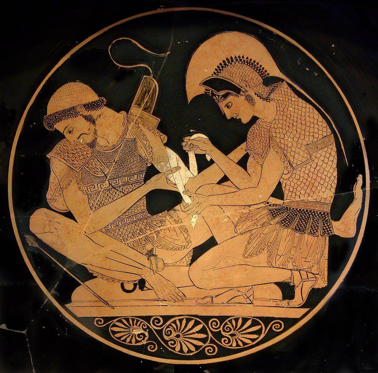 Achilles - Greek Vase