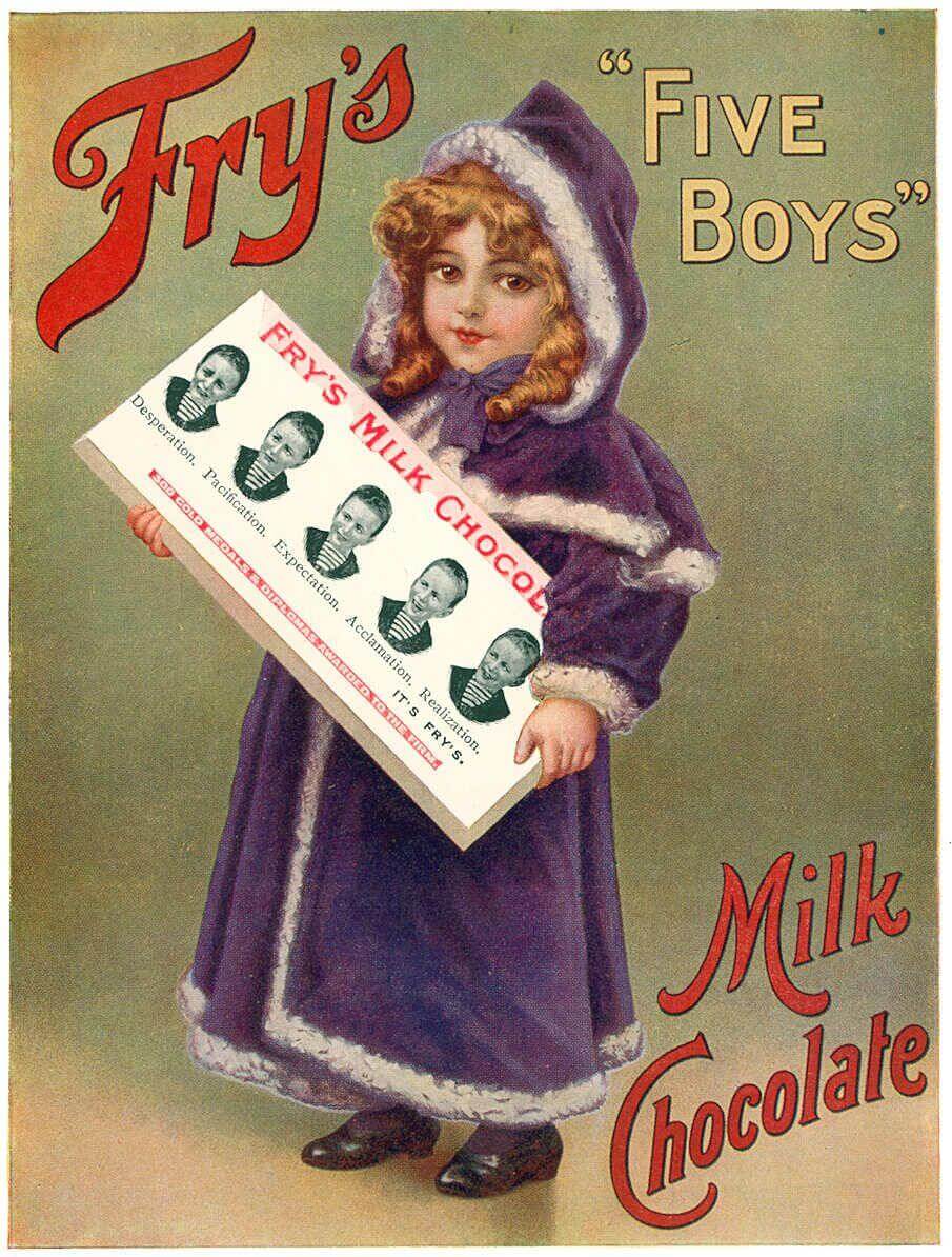 Frys Five Boys Milk Chocolate 