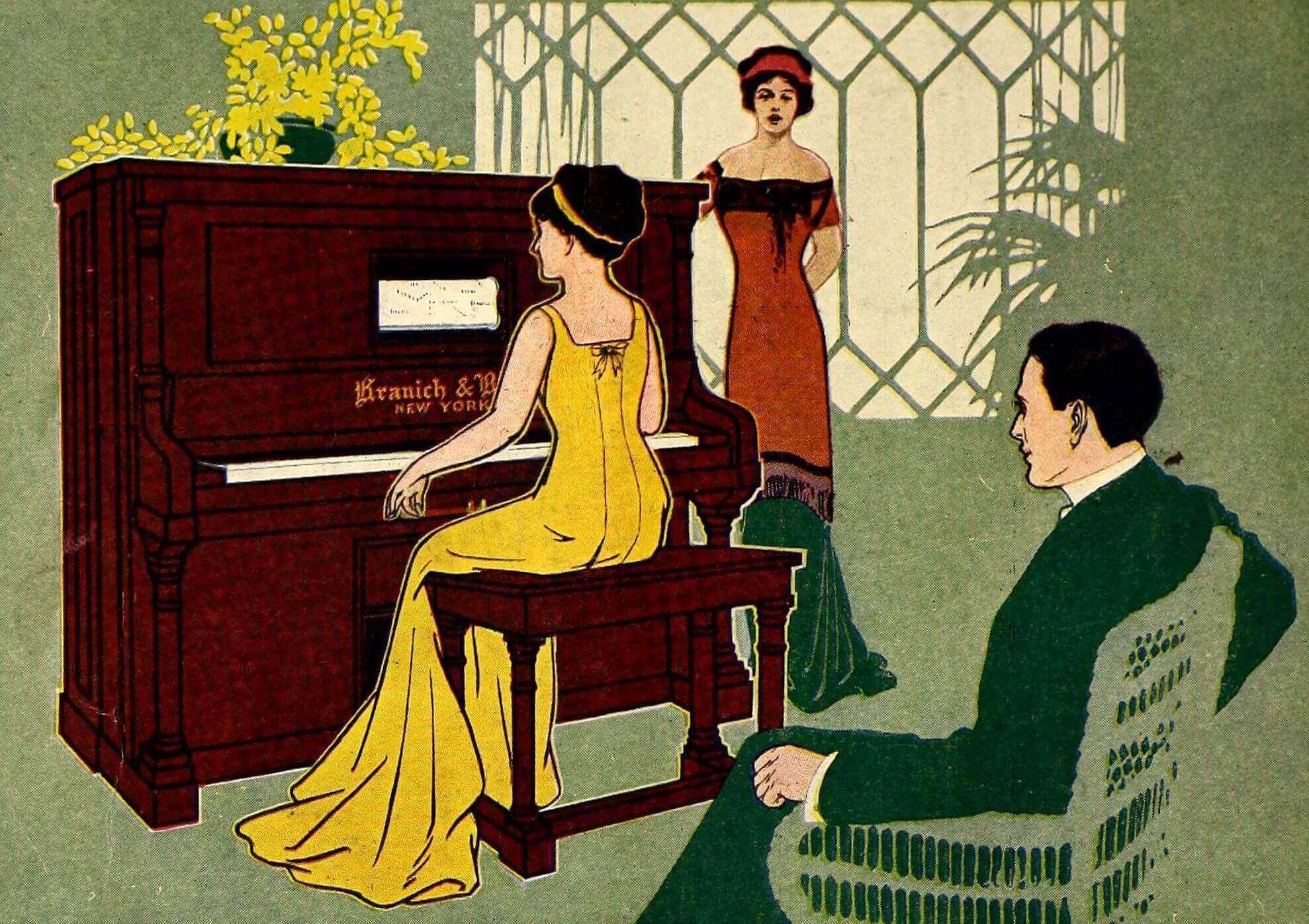 Piano advertisement